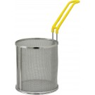 Winco MPF-67 Super Fine Mesh 6.5" Diameter x 7"H Stainless Steel Connoisseur Pasta Basket
