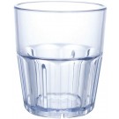 Winco PTSN-9 Plastic 9oz Havana Tumbler