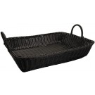 Winco PWBK-1914T Rectangular with Handles 19" x 14" x 4" 3pcs/pk Poly Woven Baskets