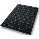 Silikomart SQ018 Black Mini-Madeleine Mold