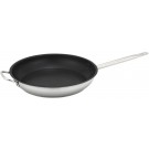 Winco SSFP-14NS Non-stick 14" Stainless Steel Fry Pan with Helper Handle