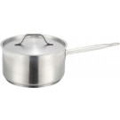 Winco SSSP-3 3-1/2 Quart Stainless Steel Sauce Pan with Cover