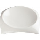 Winco WDP005-102 CARZOLA Bright White 24 pcs/case 7-3/4" Square (6-3/4" Dia)Porcelain Square Deep Bowl