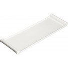 Winco WDP017-116 Bright White 24 pcs/case 14" x 4-1/2" Porcelain Rectangular Platter