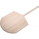Winco WPP-2042 20"x21" Blade 42" Wood Pizza Peel