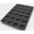 Silikomart SQ001 24pcs 2.84 oz. Briochette Silicone Mold