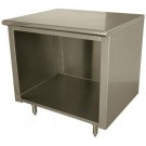 Advance Tabco EB-SS-303 36"W x 30"D Open Base Flat Top Work Table
