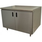 Advance Tabco HB-SS-245 60"W x 24"D Cabinet Base Flat Top Work Table