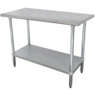 Advance Tabco SS-243 24" x 36" 14 Gauge Premium Work Table