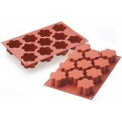 Silikomart SF194 11pcs 2.70 oz. Flower Silicone Mold