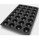 Silikomart SQ003 28pcs 3.34 oz. Half-Sphere Silicone Mold