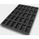 Silikomart SQ006 30pcs 3.38 oz. Mini Cake Silicone Mold