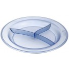 Saint-Romain 020680 3 Compartments Blue Plate