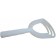 Omcan 10459 White Square Polyethylene Meat Scraper