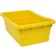 Omcan 10940 100 Lbs. Yellow Meat Lug Tote Box