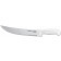 Omcan 12293 White Polypropylene Handle 12" Steak Knife