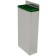 Omcan 12916 Green Plastic Insert Extra Small Stainless Steel Knife Rack