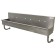 Advance Tabco 19-18-60-ADA 5" Deep 16 Gauge Manual Operated Ada Multiwash Hand Sink