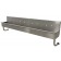 Advance Tabco 19-18-80 80" 8" Deep 16 Gauge Manual Operated Square Corner Hand Sink