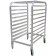 Omcan 22128 10 slides and 3" spacing Aluminum Round Top Pan Rack