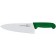 Omcan 23875 Green Super Fiber Handle 8" Medium Cook Knife