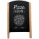 Omcan 31397 Decorative Mahogany Color Partial Frame A-Frame Sidewalk Menu Chalkboard