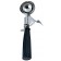 Omcan 34847 12Pcs Black Plastic Handle 1 oz Ice Cream Disher
