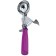 Omcan 34848 12Pcs Purple Plastic Handle 3/4 oz Ice Cream Disher