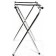 Omcan 39617 31-inch Chrome-Plated Double Bar Folding Tray Stand