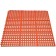 Omcan 39768 Terracotta Anti-Fatigue Mat with Interlocking Edges