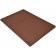 Omcan 41199 12" X 18" X 1/2" Polyethylene Brown Rigid Cutting Board