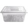 Omcan 80064 5 14/16" Deep 1/2-size Polycarbonate Clear Food Pan