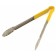 Omcan 80552 12Pcs Yellow Plastic Handle 16-inch Heavy-Duty Utility Tong