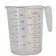 Omcan 80571 12Pcs 500 ml Clear Polycarbonate Measuring Cup