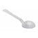 Omcan 85092 12Pcs 11-inch Clear Polycarbonate Perforated Serving Spoon