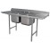 Advance Tabco 93-62-36-18RL 77"L Standard Deep Drawn Regaline Sink