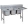 Advance Tabco 93-63-54-24R Right-Hand Drainboard 3-Compartment Standard Regaline Sink