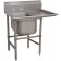 Advance Tabco 94-1-24-36R 58"L Right-Hand Drainboard Spec-Line Regaline Sink