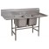 Advance Tabco 94-82-40-24RL 93"L Spec-Line Deep Drawn Regaline Sink