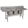 Advance Tabco 94-63-54-24RL 109"L Spec-Line Deep Drawn Regaline Sink