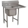 Advance Tabco 9-81-20-24R 50"L Right-Hand Drainboard Regaline Sink
