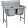 Advance Tabco 9-42-48 60"L 18 Gauge Super Saver Regaline Sink