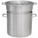 Winco ALDB-8 8 Quart Aluminum Double Boiler with Cover