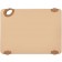 Winco CBK-1218BN Statik Series 12" x 18" Brown Cutting Board