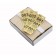 Winco CCK-5YL Yellow Coat Check Tickets