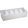 Winco CDP-5 5 Compartment Condiment Holder with Stainless Steel Base