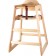 Winco CHH-101 Natural Wooden High Chair