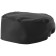 Winco CHPB-3BX Extra Large Black Ventilated Pillbox Hat