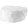 Winco CHPB-3WX Extra Large White Ventilated Pillbox Hat