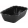 Winco CRK-10K Black 10" x 7" Deli Crock